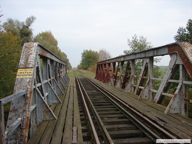 Most kolejowy na Kanale Mazurskim